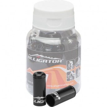 Наконечник LY-HPA56BB оболочки троса тормоза, 6х15мм, алюминиевый чёрный, банка 150 шт. Наконечник LY-HPA56BB оболочки троса тормоза, 6х15мм, алюминиевый чёрный, банка 150 шт.