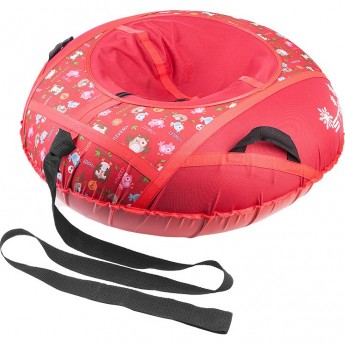 Санки надувные STELS D110см, красные Санки надувные STELS D110см, красные