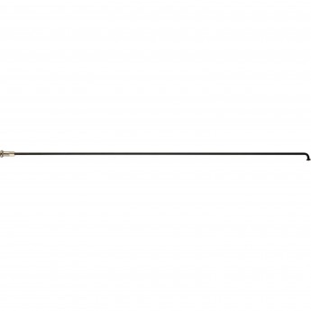 Спица с латунным ниппелем 261 мм, стальная черная Спица с латунным ниппелем 261 мм, стальная черная