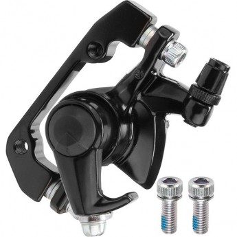 Тормоз дисковый (калипер) DSK-320R Promax задний чёрный Тормоз дисковый (калипер) DSK-320R Promax задний чёрный