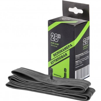 Велокамера NTG 28"x1.95"/2.125" в индивидуальной упаковке Велокамера NTG 28"x1.95"/2.125" в индивидуальной упаковке