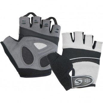 Велоперчатки STELS CG-1096 чёрно-серые p. M Велоперчатки STELS CG-1096 чёрно-серые p. M