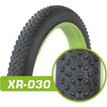 Велопокрышка 20"x4.0" XR-030 BrainY без камеры FAT BIKE Велопокрышка 20"x4.0" XR-030 BrainY без камеры FAT BIKE